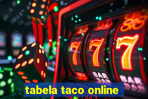 tabela taco online