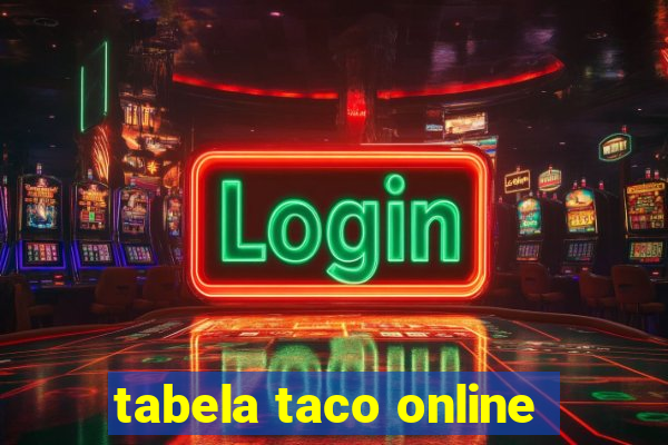 tabela taco online