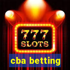 cba betting