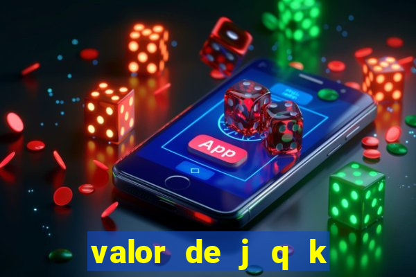 valor de j q k en blackjack