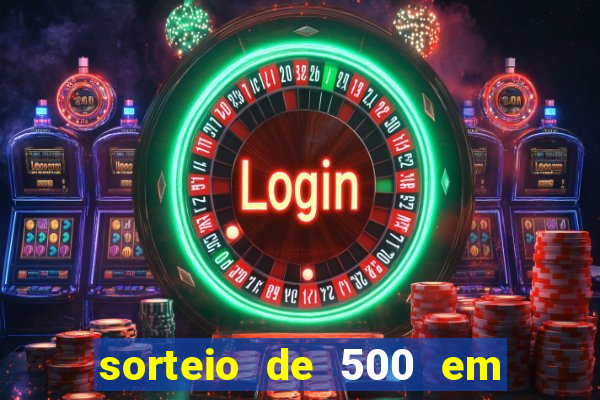 sorteio de 500 em cash toda segunda feira novibet