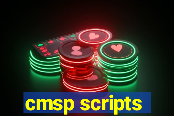 cmsp scripts