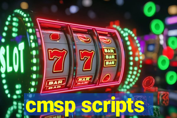 cmsp scripts