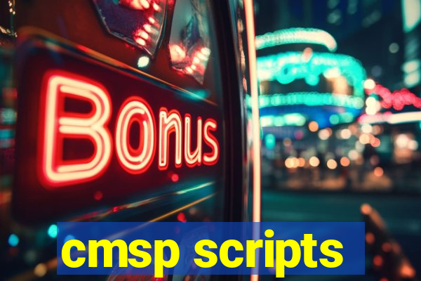 cmsp scripts