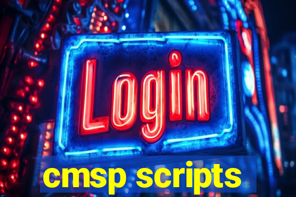 cmsp scripts