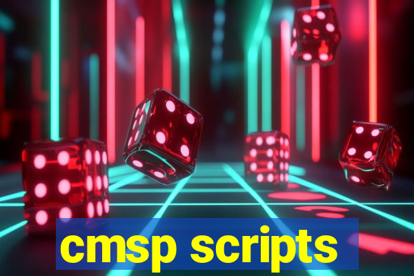 cmsp scripts