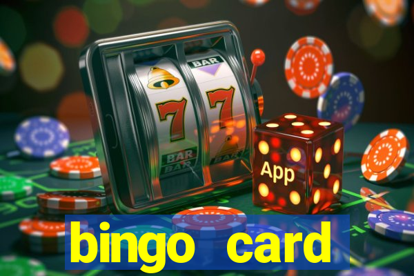 bingo card generator with pictures