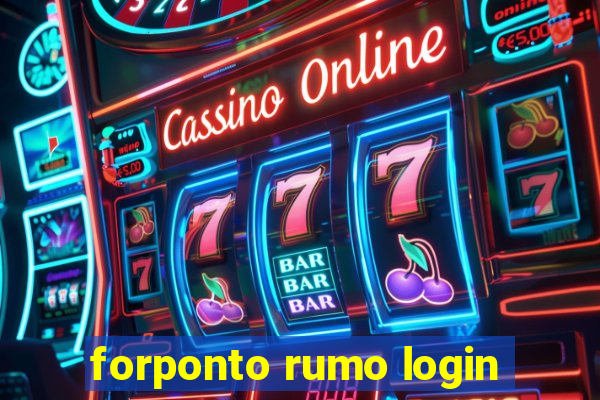 forponto rumo login