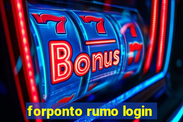 forponto rumo login