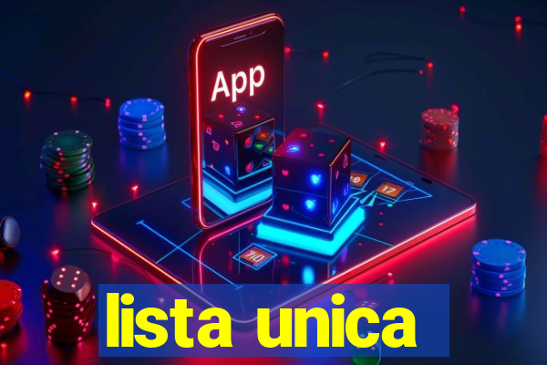 lista unica