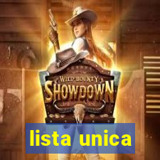 lista unica