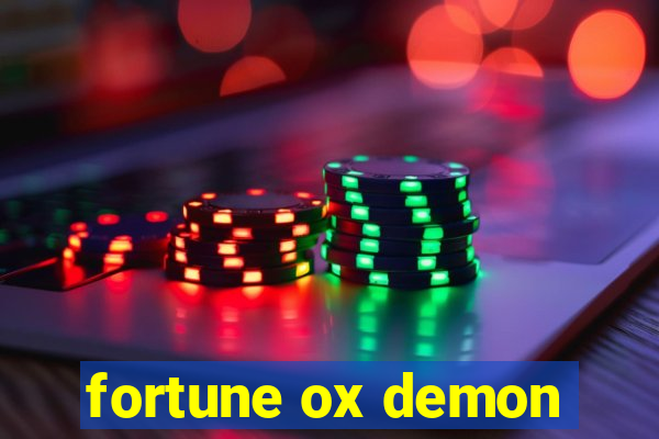 fortune ox demon