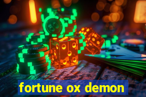 fortune ox demon