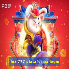 luz 777 plataforma login