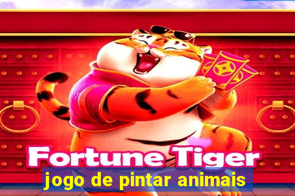 jogo de pintar animais