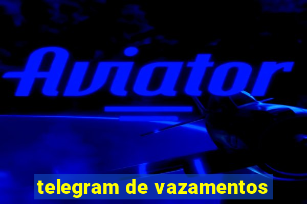 telegram de vazamentos