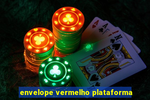 envelope vermelho plataforma