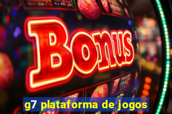 g7 plataforma de jogos