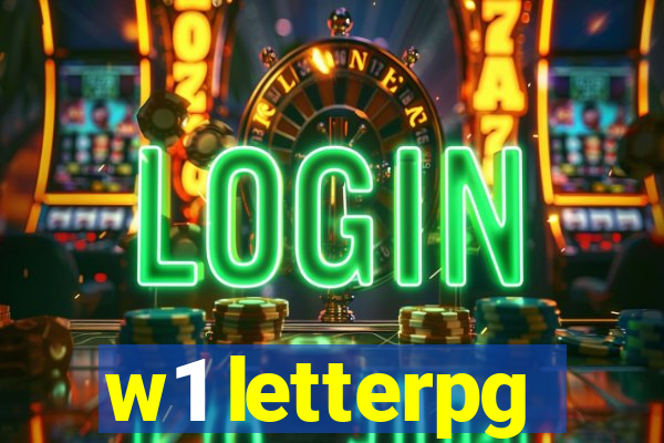 w1 letterpg