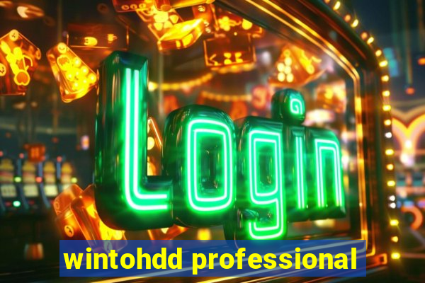 wintohdd professional