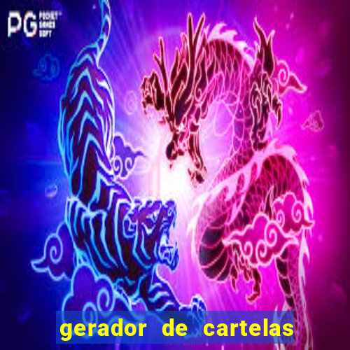 gerador de cartelas de bingo 1 a 99