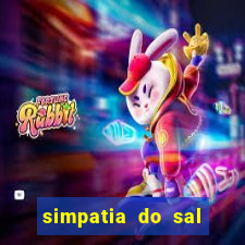 simpatia do sal grosso para afastar rival