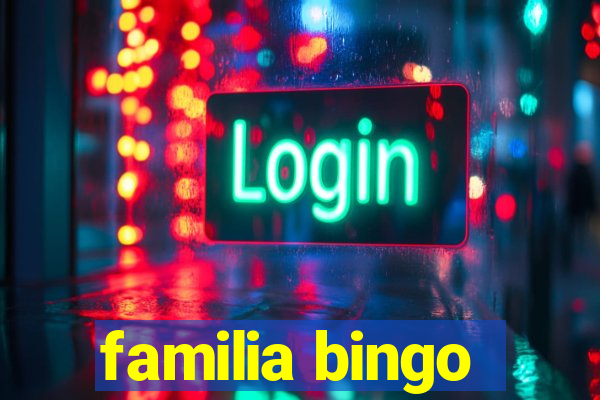 familia bingo