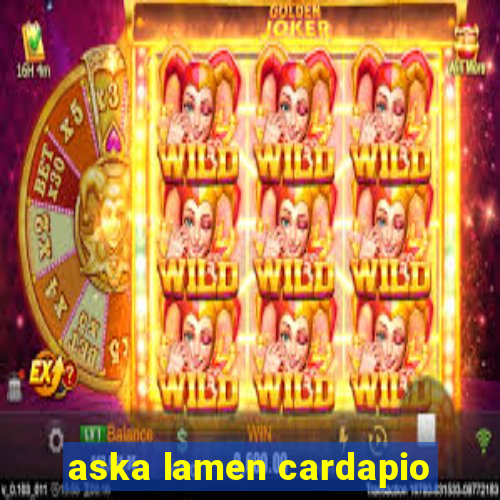 aska lamen cardapio