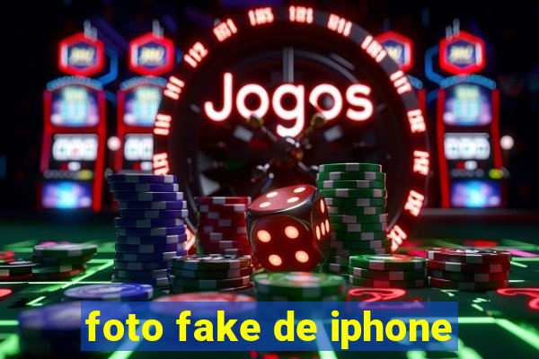 foto fake de iphone