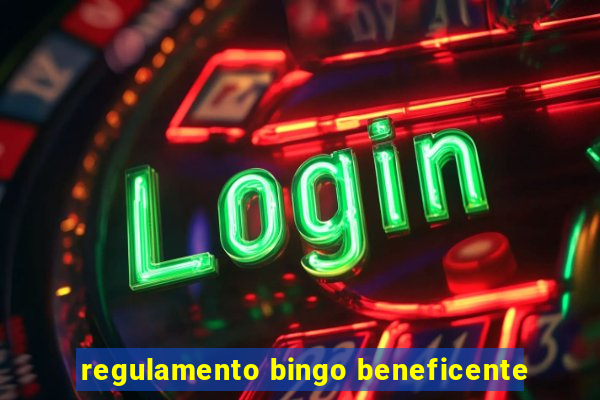 regulamento bingo beneficente