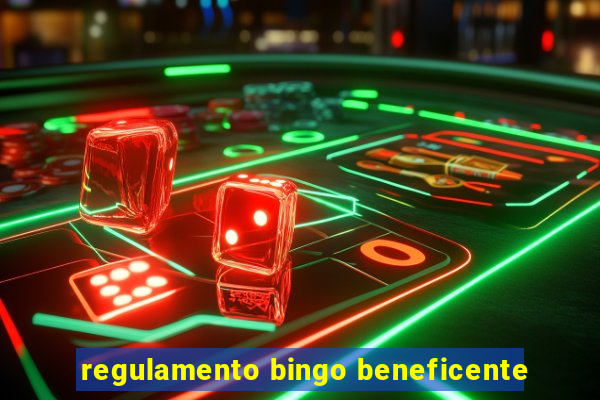 regulamento bingo beneficente