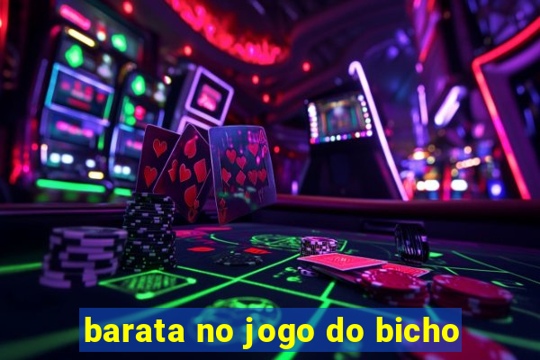 barata no jogo do bicho