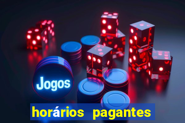 horários pagantes fortune rabbit hoje