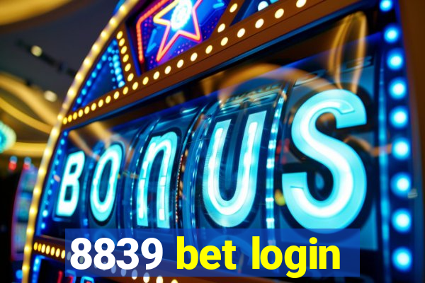 8839 bet login