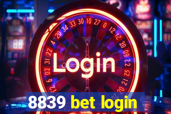 8839 bet login