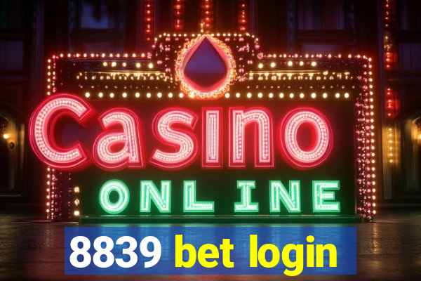 8839 bet login