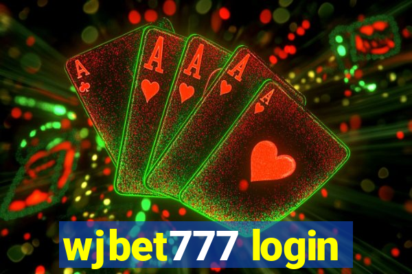 wjbet777 login