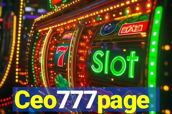 Ceo777page