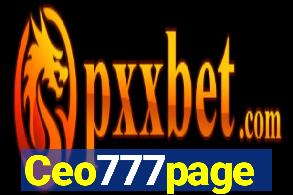 Ceo777page