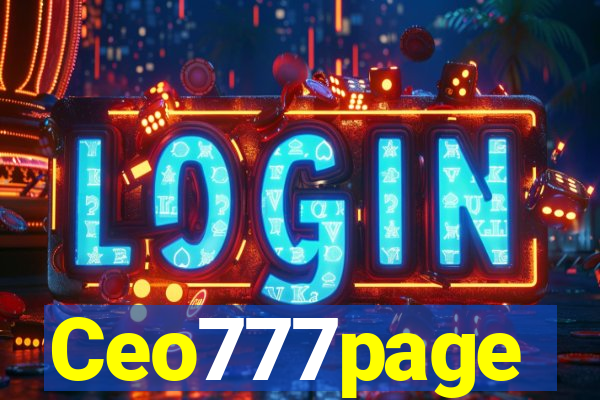 Ceo777page