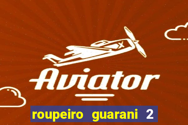 roupeiro guarani 2 portas de correr com espelho