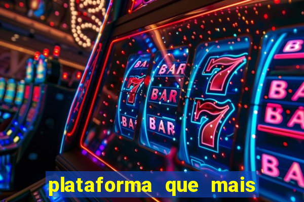 plataforma que mais paga no fortune tiger