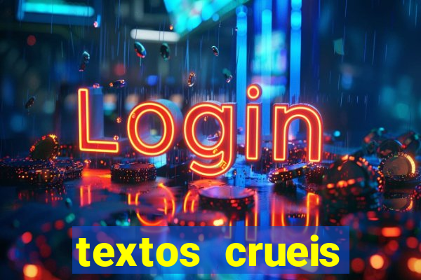 textos crueis demais para serem lidos rapidamente pdf