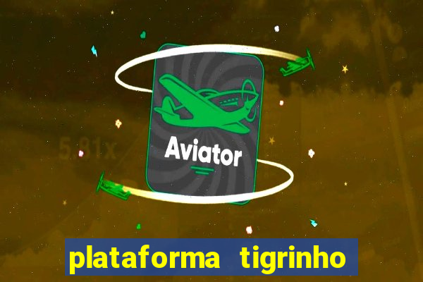 plataforma tigrinho 1 real