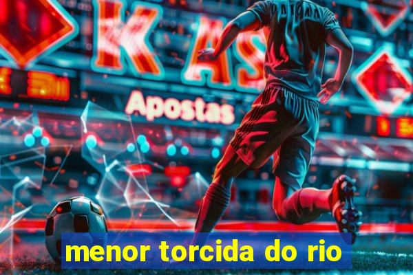 menor torcida do rio