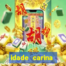 idade carina pereira globo esporte