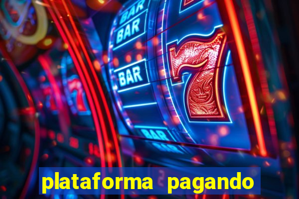 plataforma pagando no cadastro fortune tiger