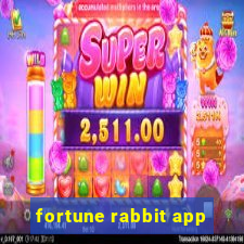 fortune rabbit app