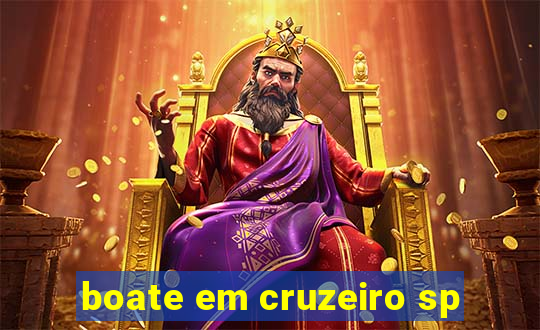 boate em cruzeiro sp