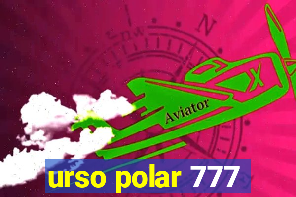 urso polar 777